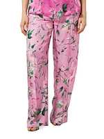 Maremma Floral Silk Trousers