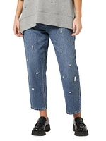 Uvina Embellished Boyfriend Jeans