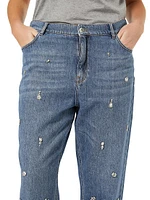 Uvina Embellished Boyfriend Jeans