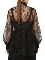 Ideo Embellished Lace Shirt