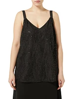 Ideo Embellished Lace Shirt