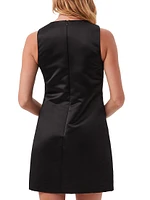 Fairy Tale Embellished Satin Sleeveless Minidress