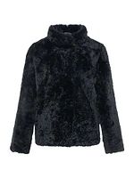 Select Sheared Cashmere Goat Jacket