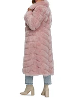 Select Cashmere Goat Diagonal Coat