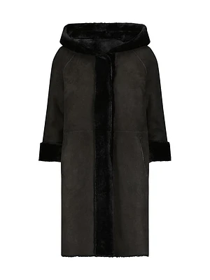 Reversible Select Shearling Lamb Parka