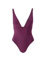 Caribbean Plunge One-Piece Swimsuit