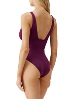 Caribbean Plunge One-Piece Swimsuit