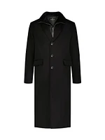 Men's Loro Piana Wool Stroller Coat