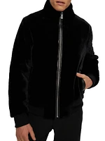 Men's Select Shearling Lamb Bomber Jacket