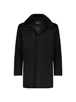 Men's Loro Piana Stroller Jacket with Select Shearling Lamb Collar