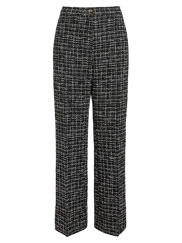 2A Uscita Pegaso Bouclé Pants