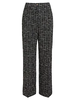 2A Uscita Pegaso Bouclé Pants