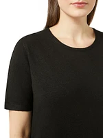 Voyage 2A Uscita Whist Cashmere Short-Sleeve Sweater