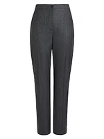 2A Uscita Banda Wool & Silk Pants