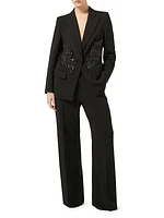 Elegante Monique Beaded Blazer