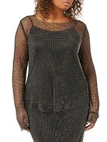 2A Uscita Agostin Mesh Top