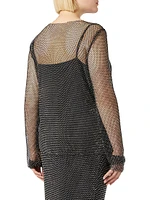 2A Uscita Agostin Mesh Top