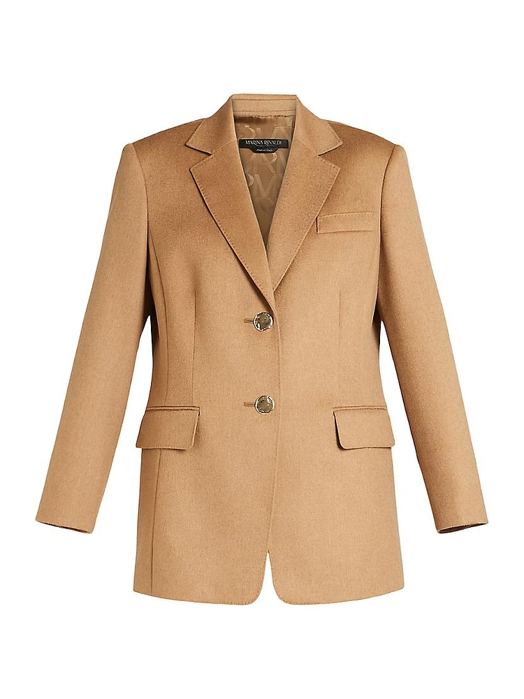 2A Uscita Biagio Camel Hair Blazer