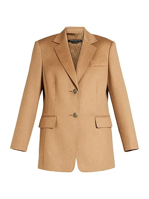 2A Uscita Biagio Camel Hair Blazer