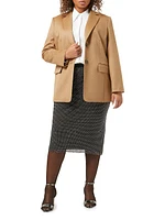 2A Uscita Biagio Camel Hair Blazer