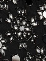 Lauriane Embellished Midi-Dress