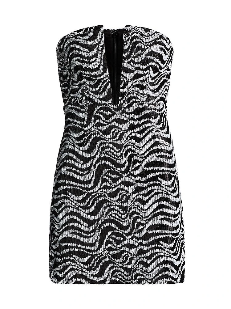 Caitrin Strapless Minidress