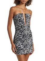 Caitrin Strapless Minidress