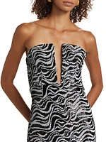Caitrin Strapless Minidress