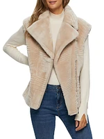 Select Shearling Lamb Zip Vest