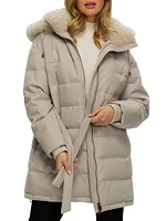 Loro Piana Cashmere Quilted Down Parka