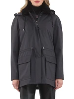 Parka with Detachable Hood