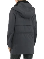 Parka with Detachable Hood