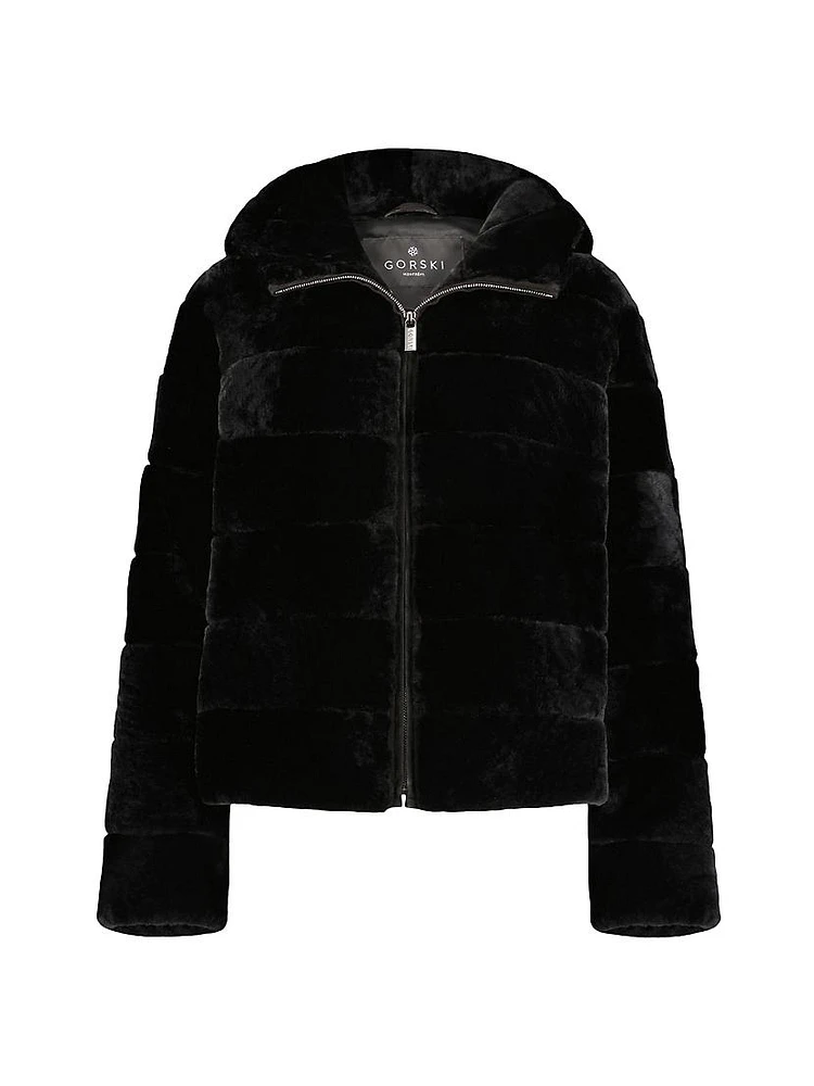 Shearling Lamb Zip Jacket