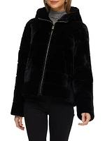 Shearling Lamb Zip Jacket