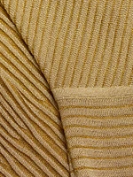 Keball Metallic-Knit Maxi Dress