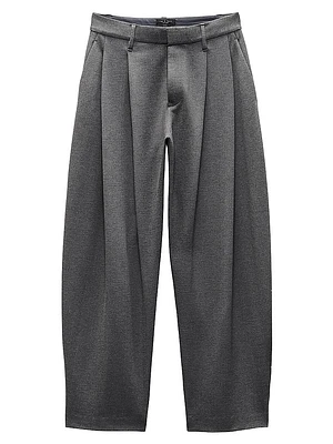 Cecily Pleated Wide-Leg Pants