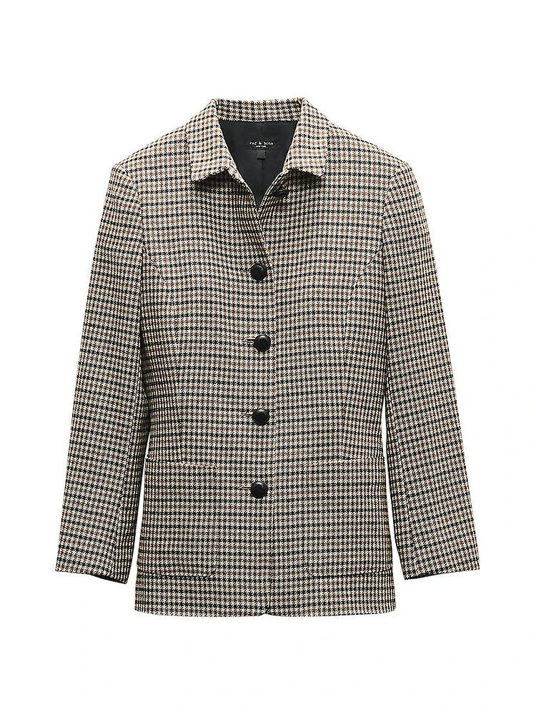 Drew Italian Houndstooth Blazer