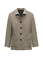 Drew Italian Houndstooth Blazer