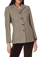 Drew Italian Houndstooth Blazer