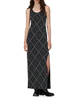 Priscilla Studded Maxi Dress