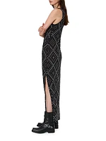 Priscilla Studded Maxi Dress