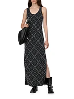 Priscilla Studded Maxi Dress