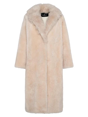 Select Sheared Cashmere Goat Coat