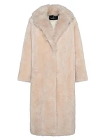 Select Sheared Cashmere Goat Coat