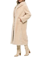 Select Sheared Cashmere Goat Coat