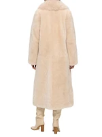 Select Sheared Cashmere Goat Coat