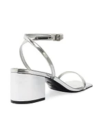 Kendall 65MM Metallic Strappy Sandals