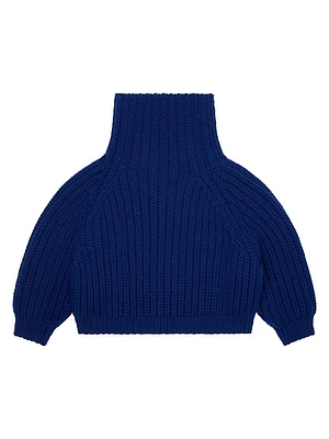 Sweater in Waffle Wool