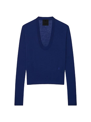 Sweater Slim Cashmere and Silk