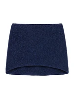 Mini Skirt Bouclette Alpaca Wool